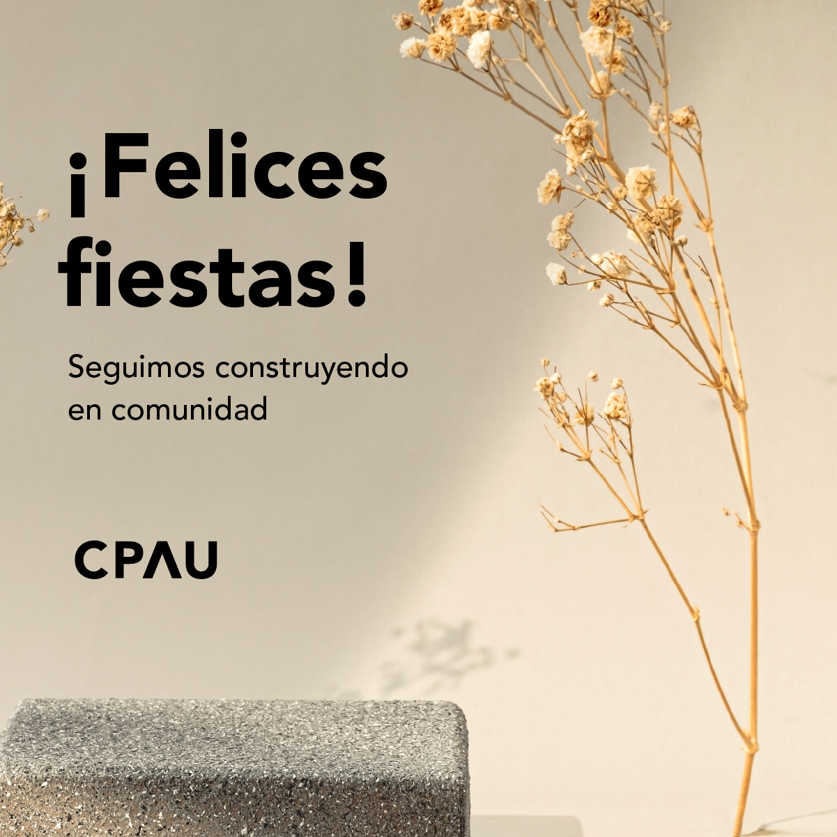 ¡Felices fiestas!