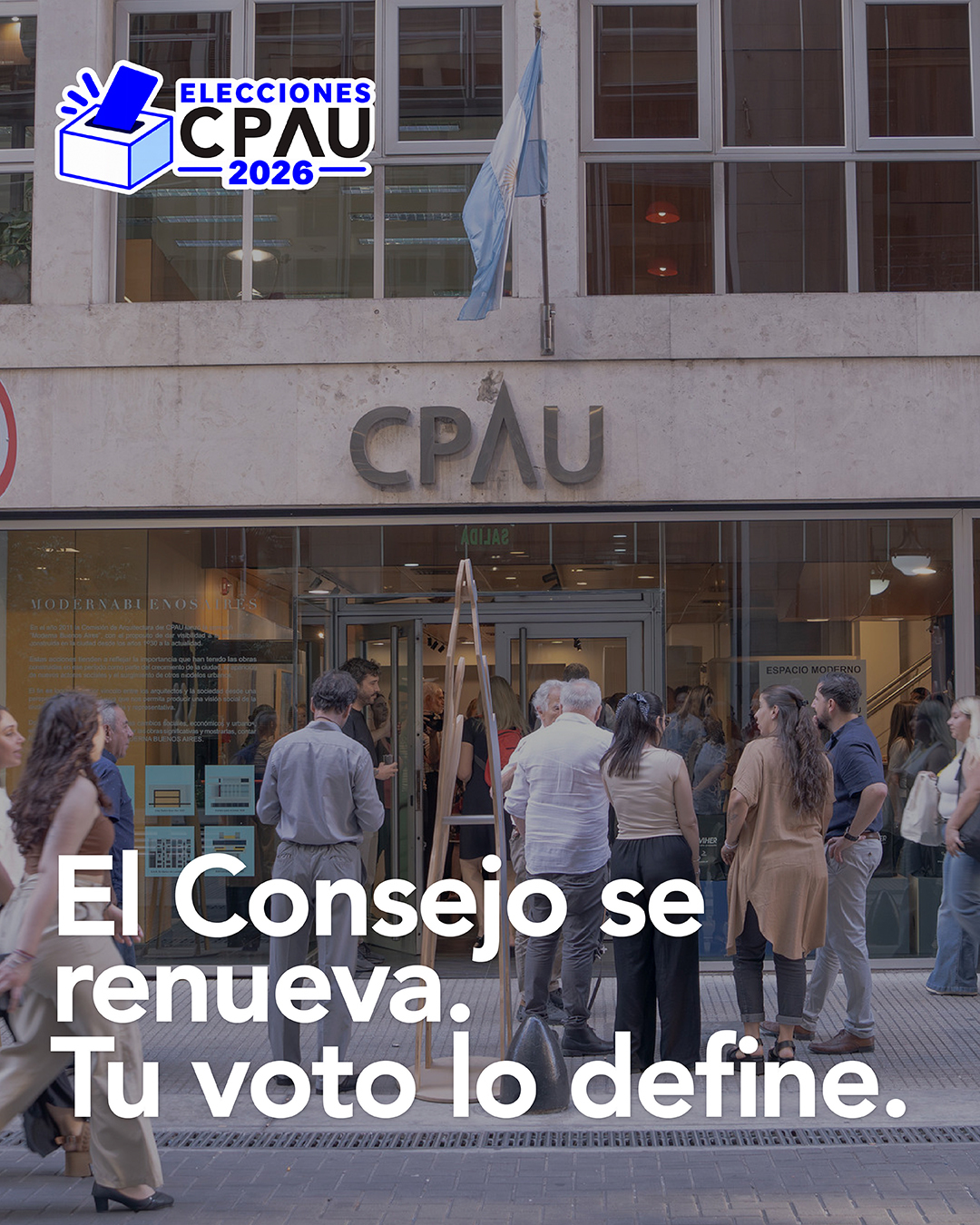 El Consejo se renueva. Tu voto lo define.