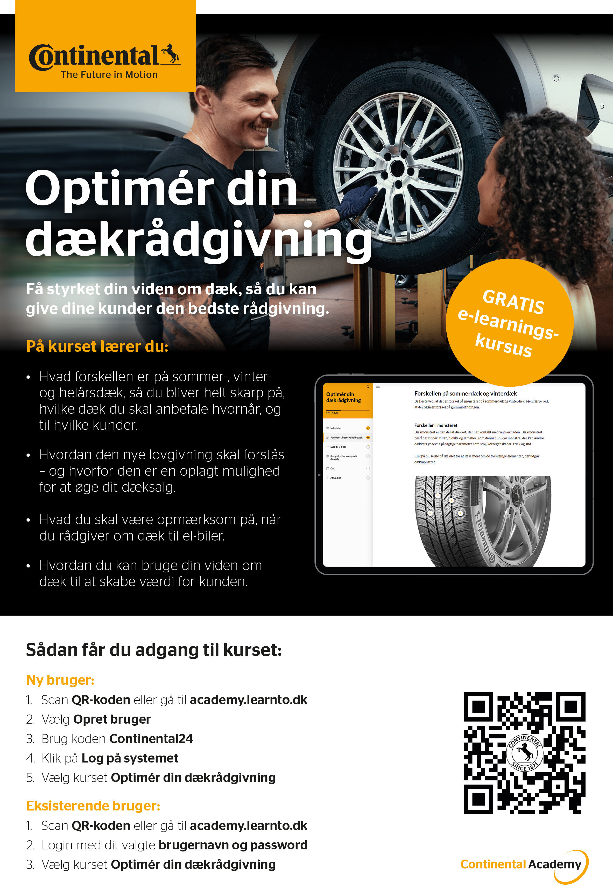 Styrk din dækrådgivning – helt gratis 🛞