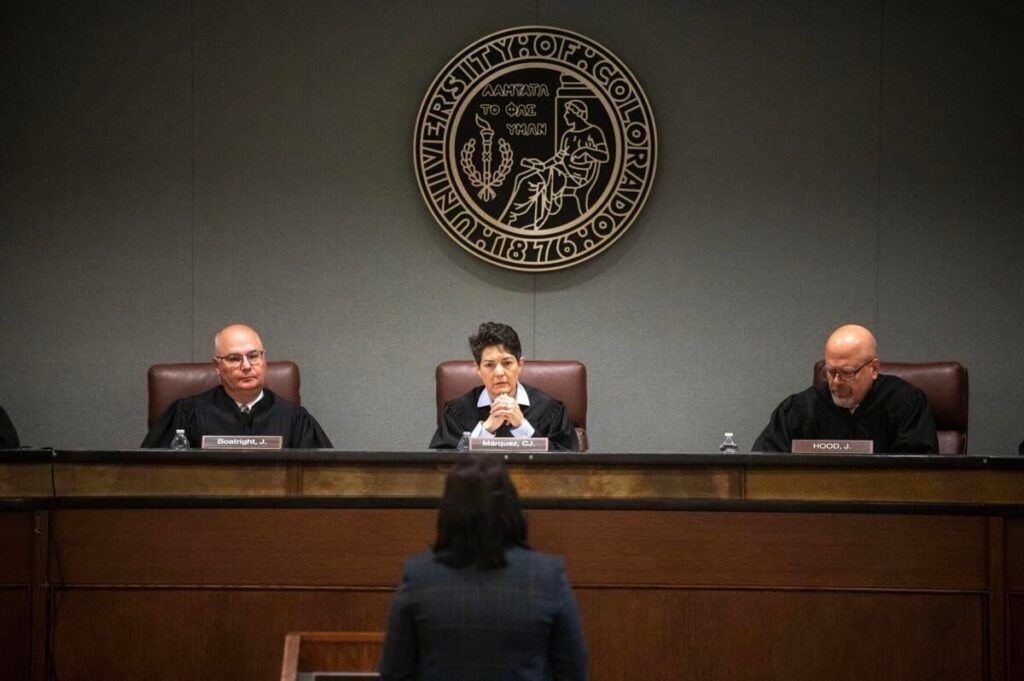 Colorado justices weigh constitutionality of unique disclosure requirement ...