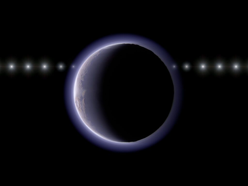 Astronomers believe they’ve detected an atmosphere around a tiny ...