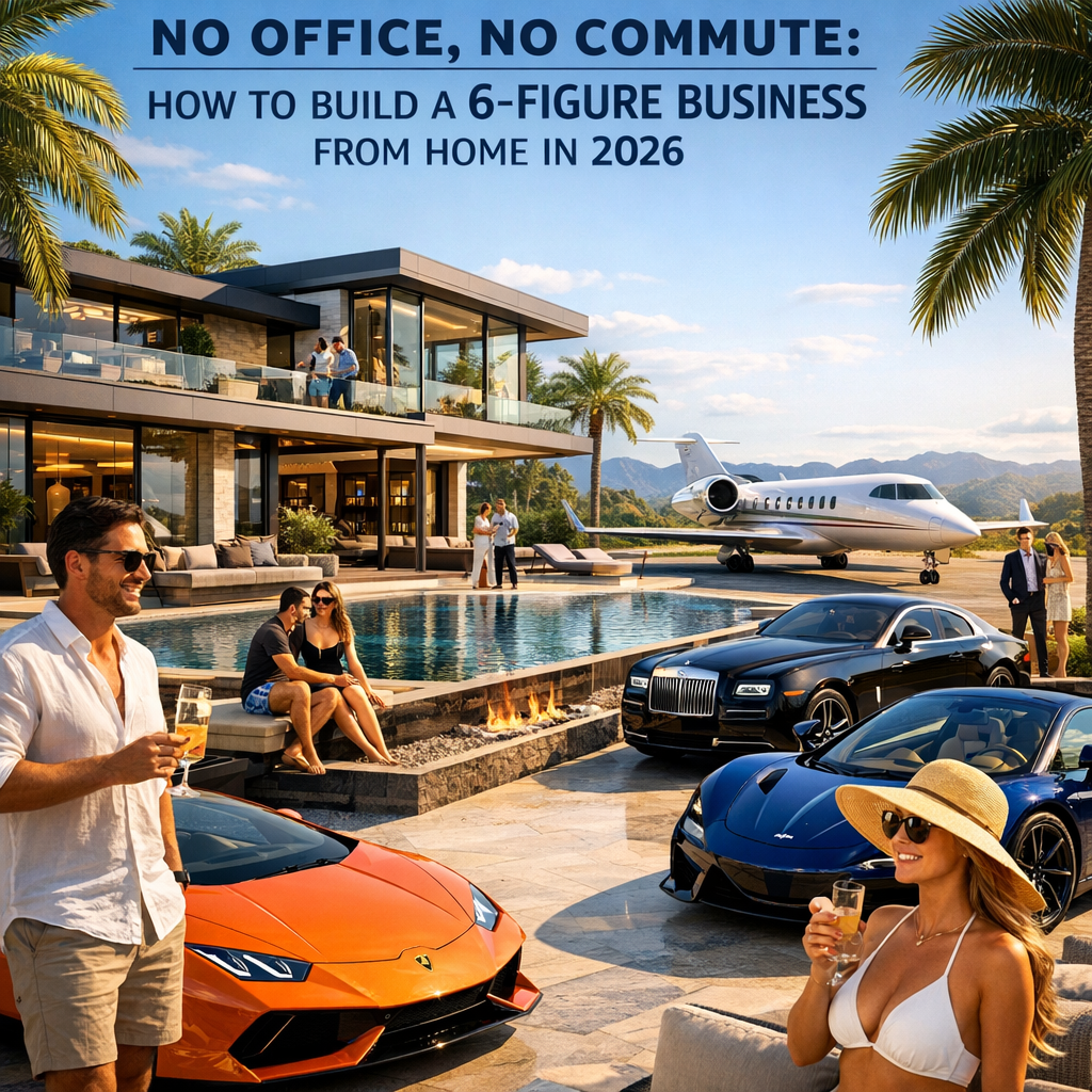 No Office, No Commute: How to Build a 6-Figure Business from Home in 2026 🏡💻

Discover step-by-step strategies to create a profitable, location-independent business from the comfort of your home!

FromHome2026 #HomeBusinessSuccess #TheHomeBizInsider #THBINextLevel

TheHomeBizInsider.com