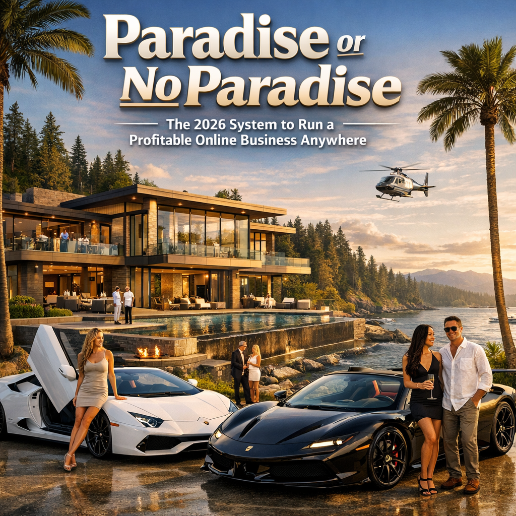 Paradise or No Paradise: The 2026 System to Run a Profitable Online Business Anywhere 🌴💻

http://thehomebizinsider.com

Master the 2026 system that lets you build a thriving online business from any location!

#OnlineBusiness2026 #WorkFromAnywhere #TheHomeBizInsider #THBINextLevel
