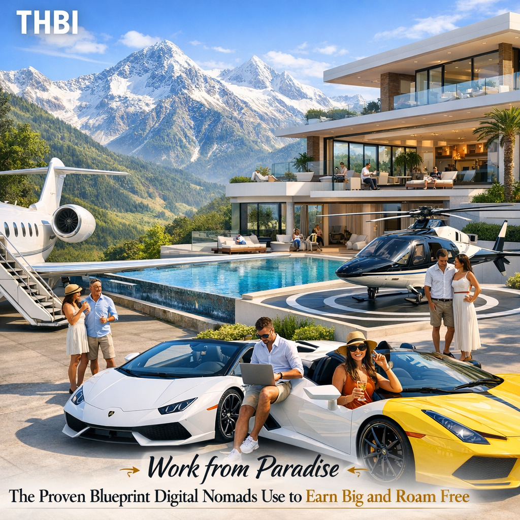 Work from Paradise: The Proven Blueprint Digital Nomads Use to Earn Big and Roam Free 🌴💻

http://thehomebizinsider.com

Discover the exact steps digital nomads follow to create massive income while living and traveling anywhere!

#NomadIncomeSecrets #WorkFromParadise #TheHomeBizInsider #THBINextLevel